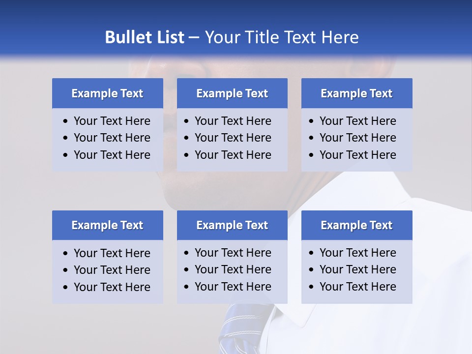 Primary Africanamerican Democratic PowerPoint Template