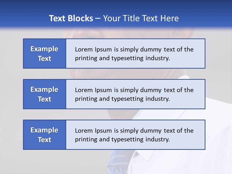 Primary Africanamerican Democratic PowerPoint Template