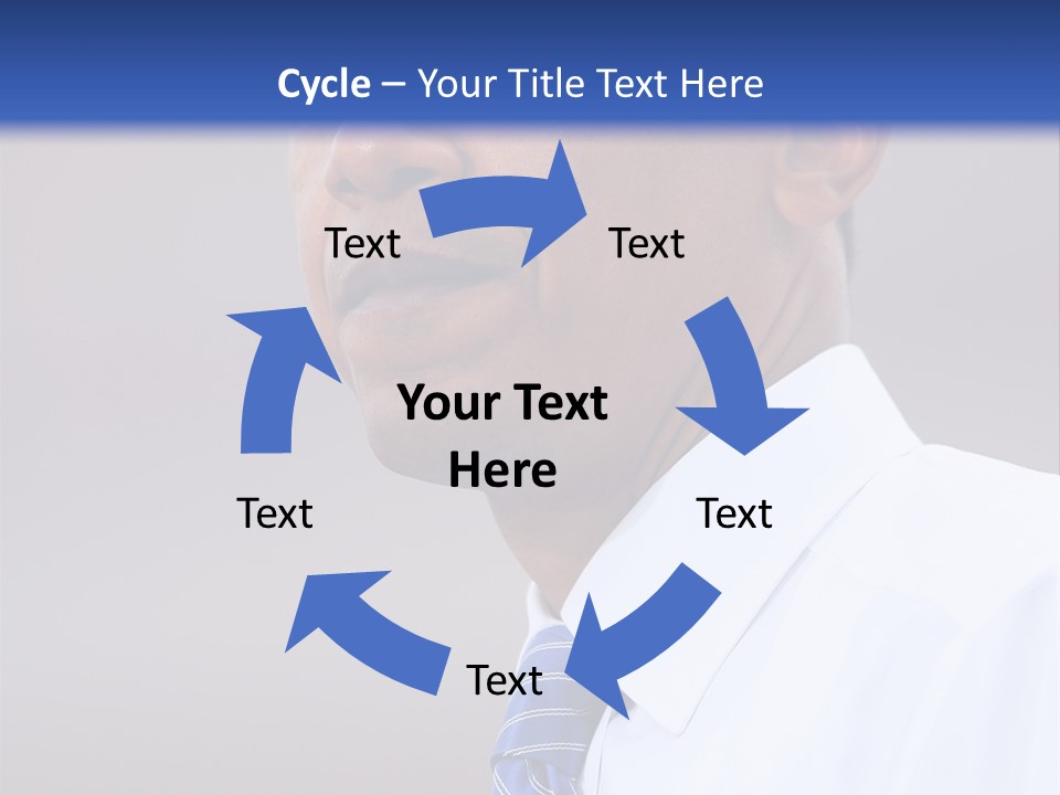 Primary Africanamerican Democratic PowerPoint Template