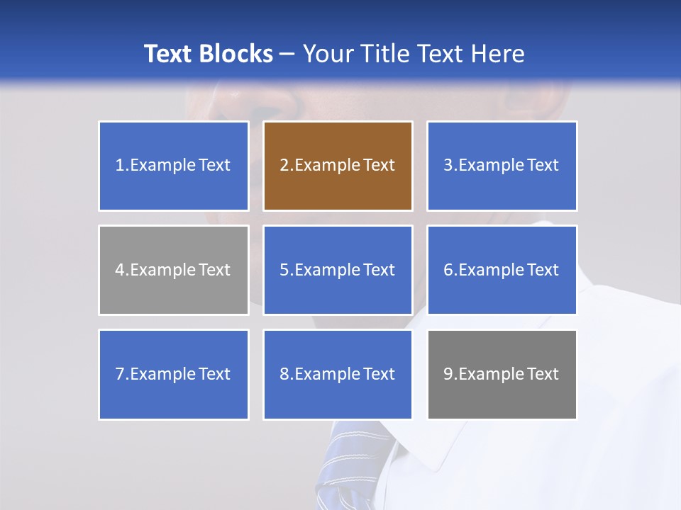 Primary Africanamerican Democratic PowerPoint Template