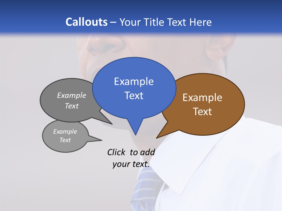 Primary Africanamerican Democratic PowerPoint Template