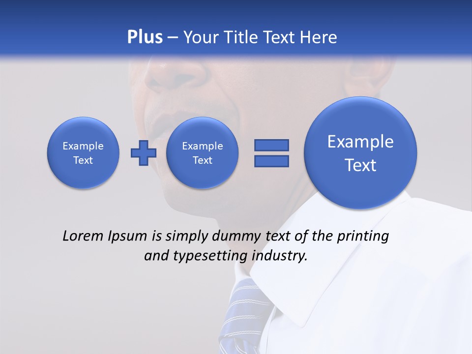 Primary Africanamerican Democratic PowerPoint Template