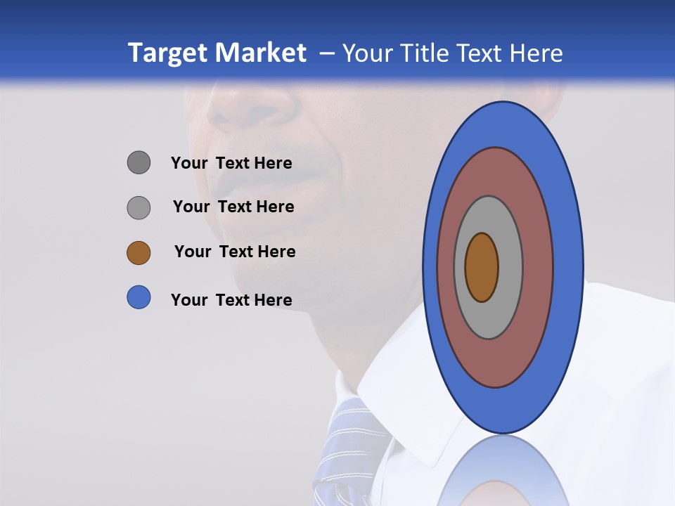 Primary Africanamerican Democratic PowerPoint Template