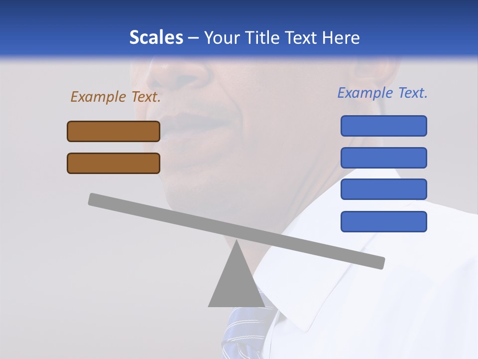 Primary Africanamerican Democratic PowerPoint Template
