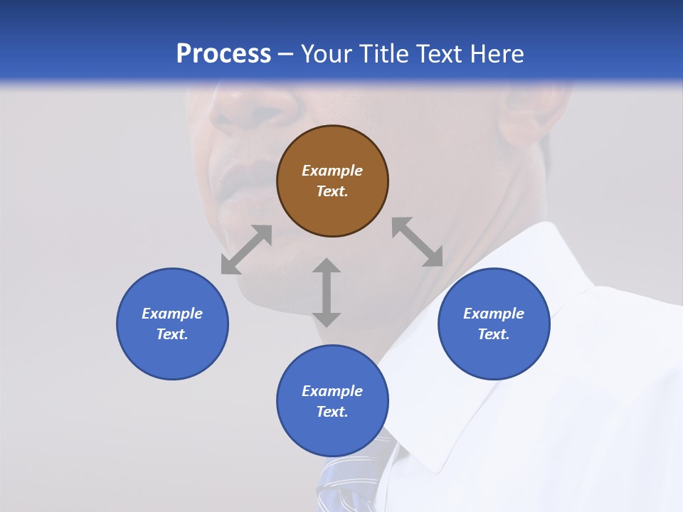 Primary Africanamerican Democratic PowerPoint Template