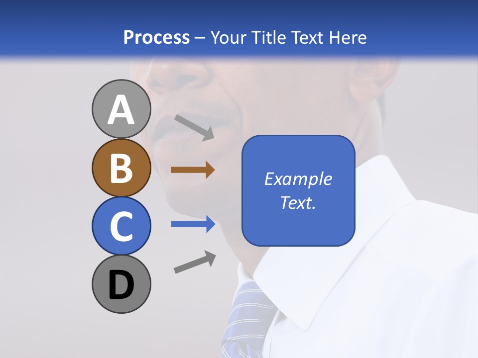 Primary Africanamerican Democratic PowerPoint Template