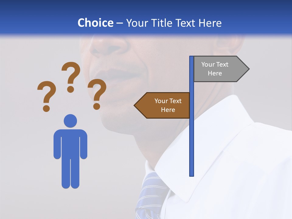 Primary Africanamerican Democratic PowerPoint Template