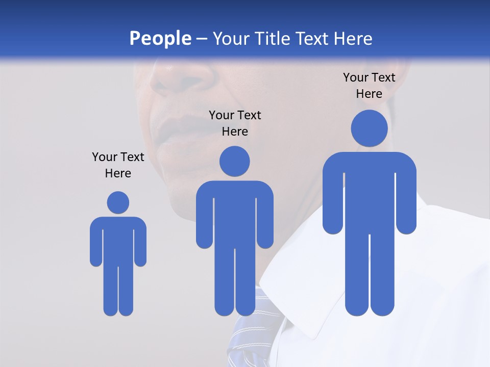 Primary Africanamerican Democratic PowerPoint Template