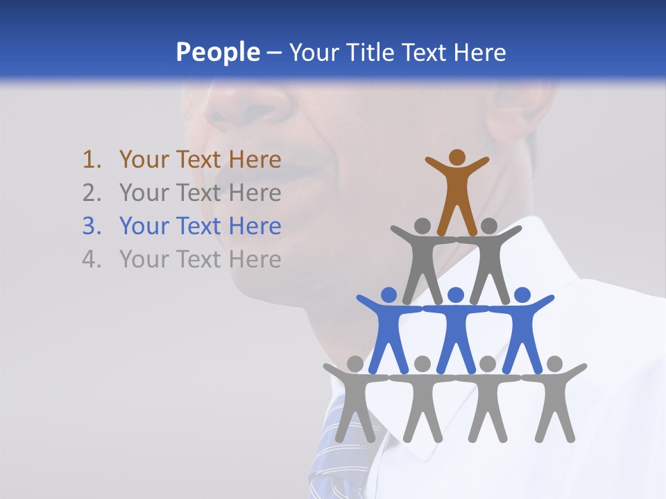 Primary Africanamerican Democratic PowerPoint Template