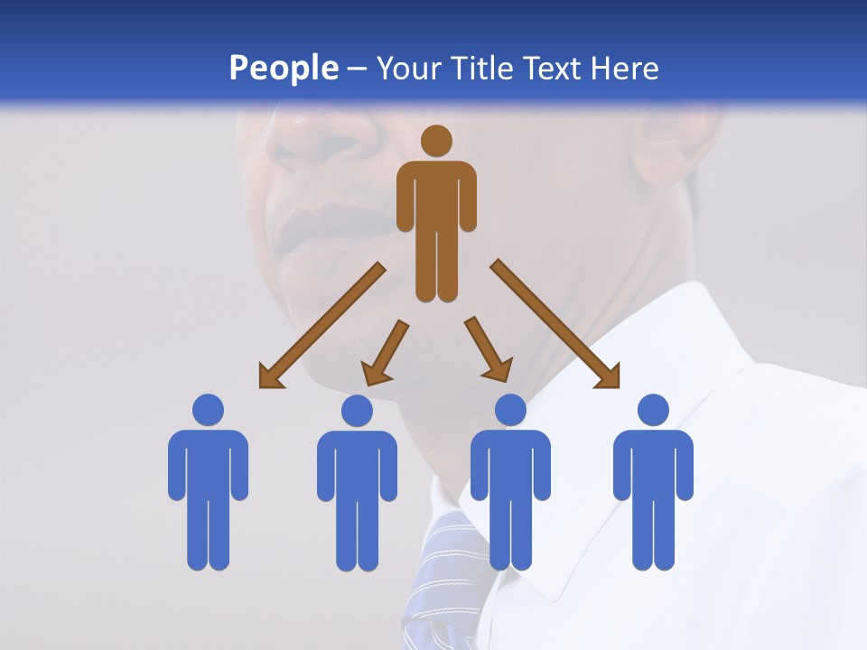 Primary Africanamerican Democratic PowerPoint Template