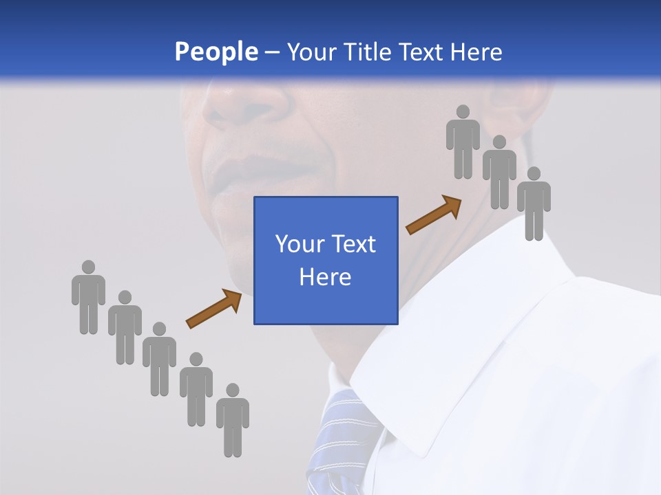 Primary Africanamerican Democratic PowerPoint Template