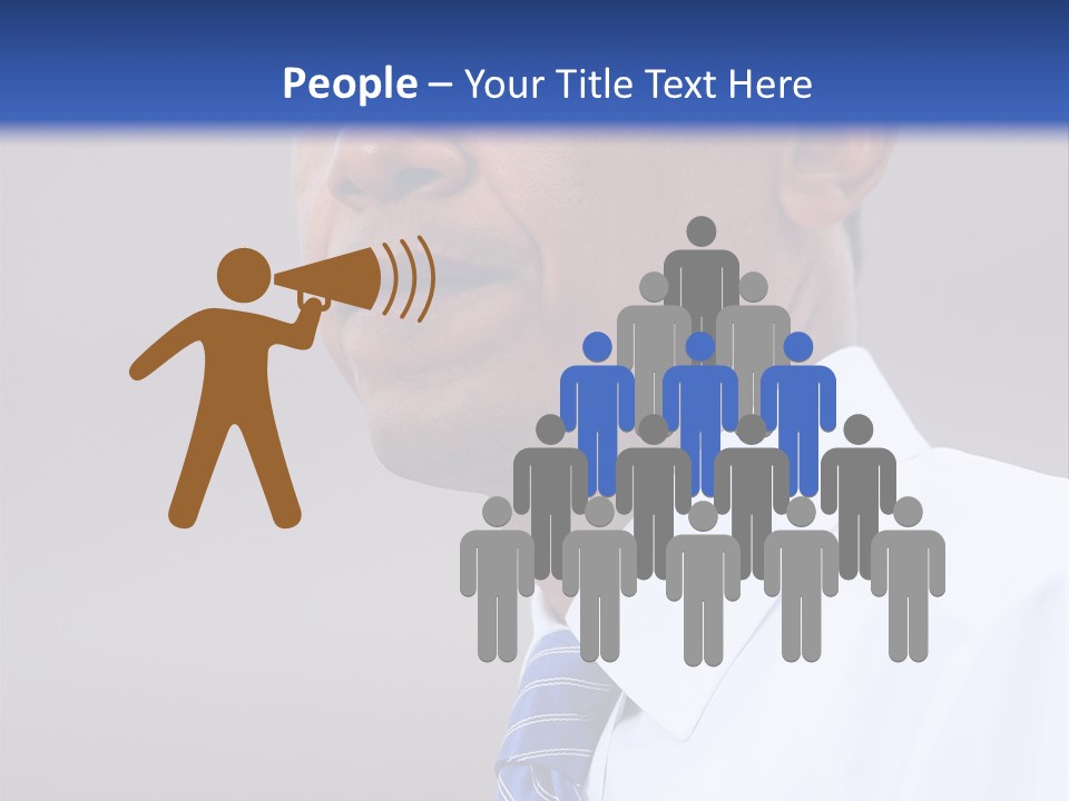 Primary Africanamerican Democratic PowerPoint Template