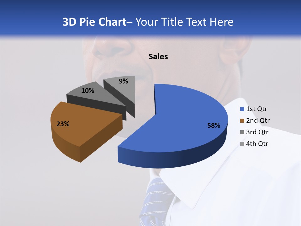 Primary Africanamerican Democratic PowerPoint Template