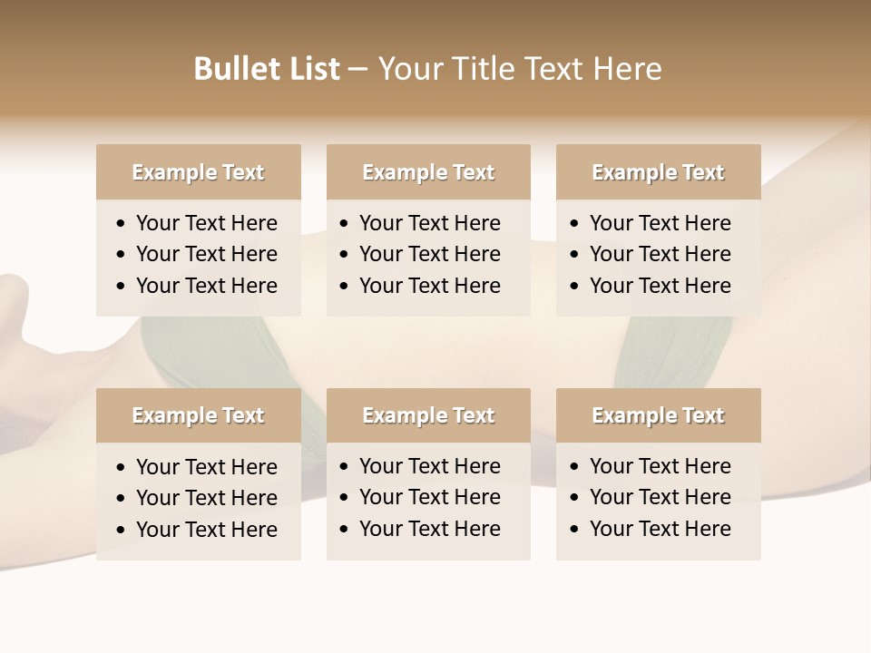 Body Close Erotic PowerPoint Template