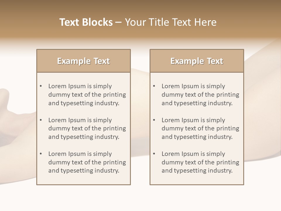 Body Close Erotic PowerPoint Template