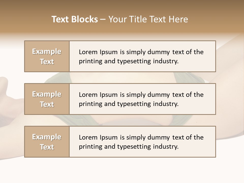 Body Close Erotic PowerPoint Template