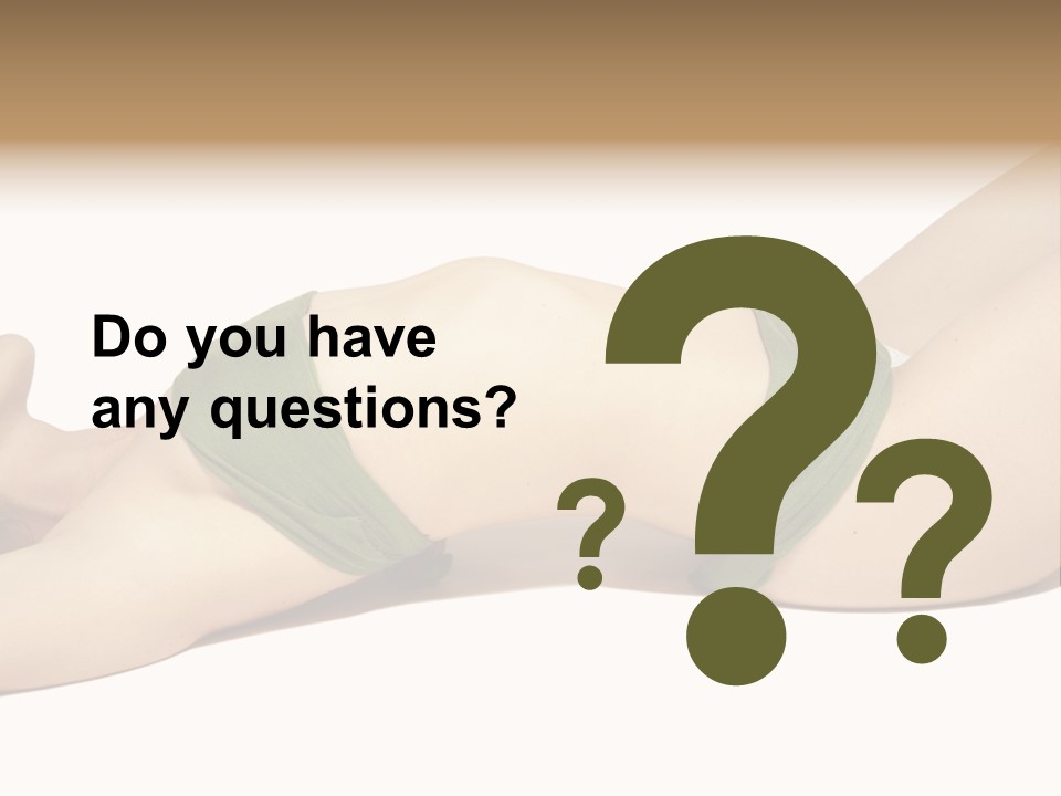 Body Close Erotic PowerPoint Template