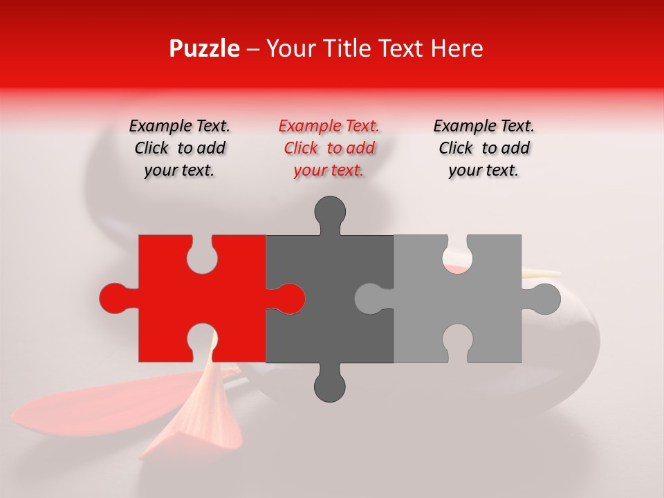 Smooth East Red PowerPoint Template