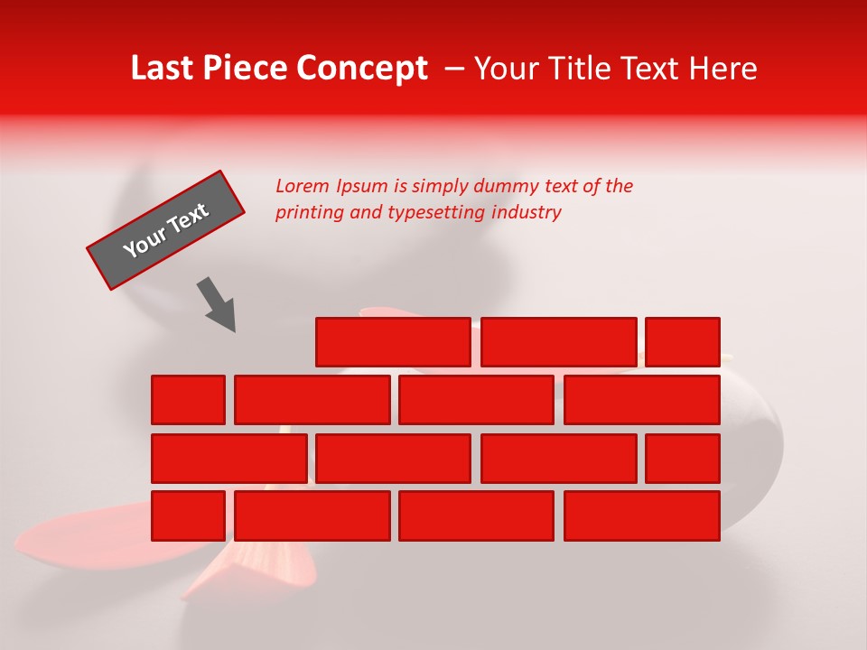 Smooth East Red PowerPoint Template