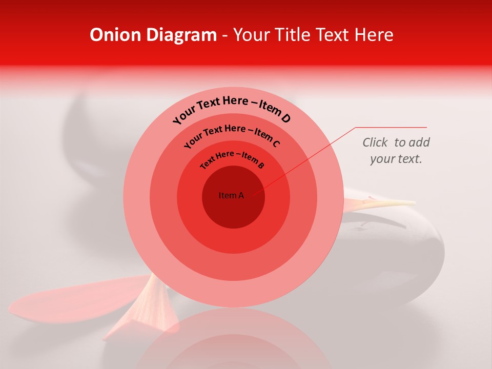 Smooth East Red PowerPoint Template