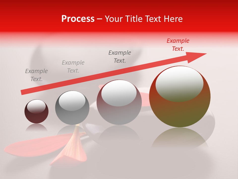 Smooth East Red PowerPoint Template