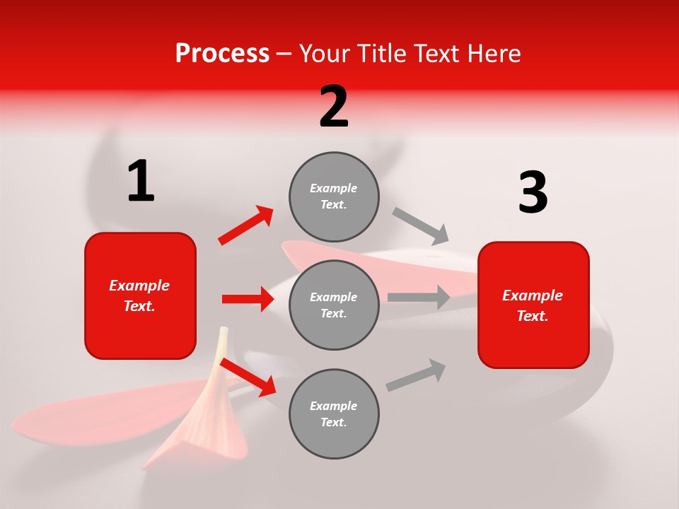 Smooth East Red PowerPoint Template