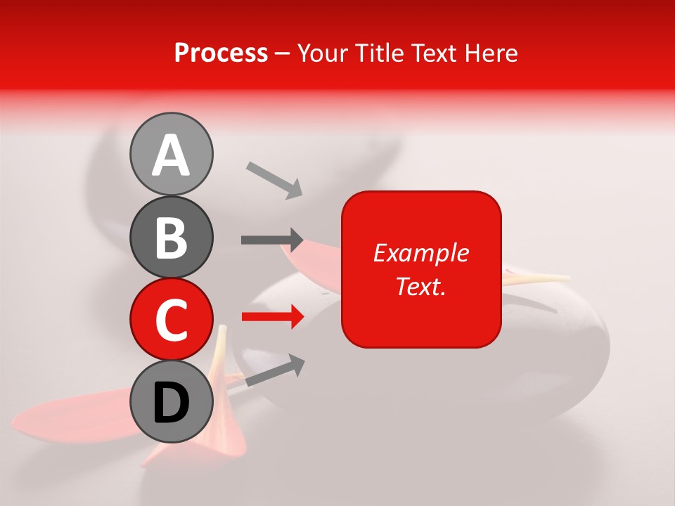 Smooth East Red PowerPoint Template