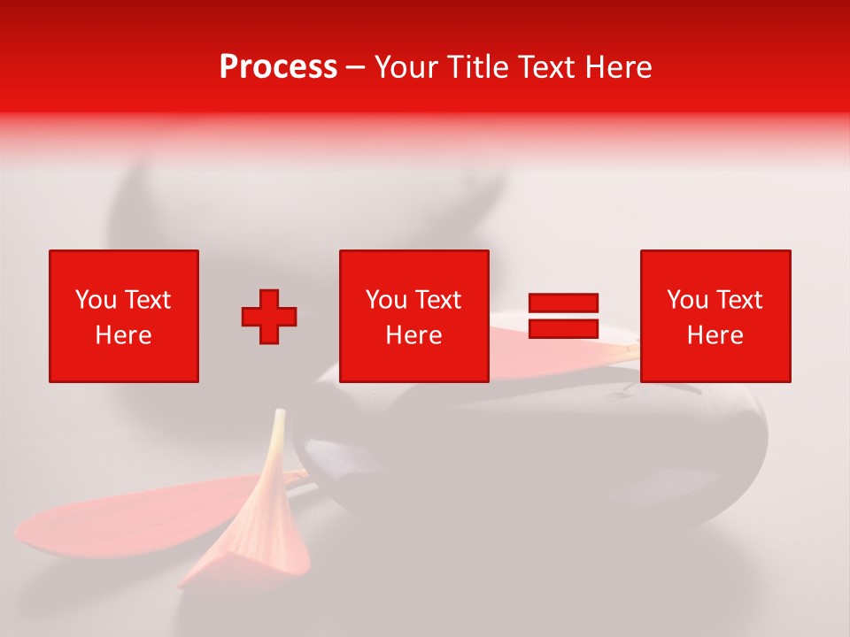 Smooth East Red PowerPoint Template