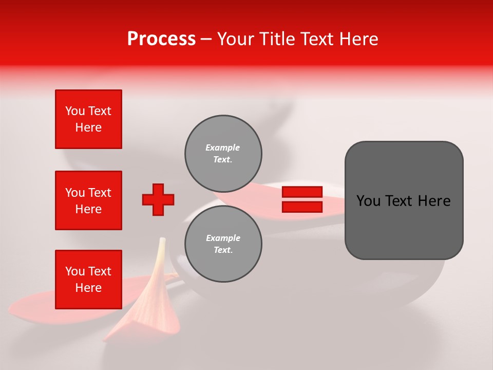 Smooth East Red PowerPoint Template