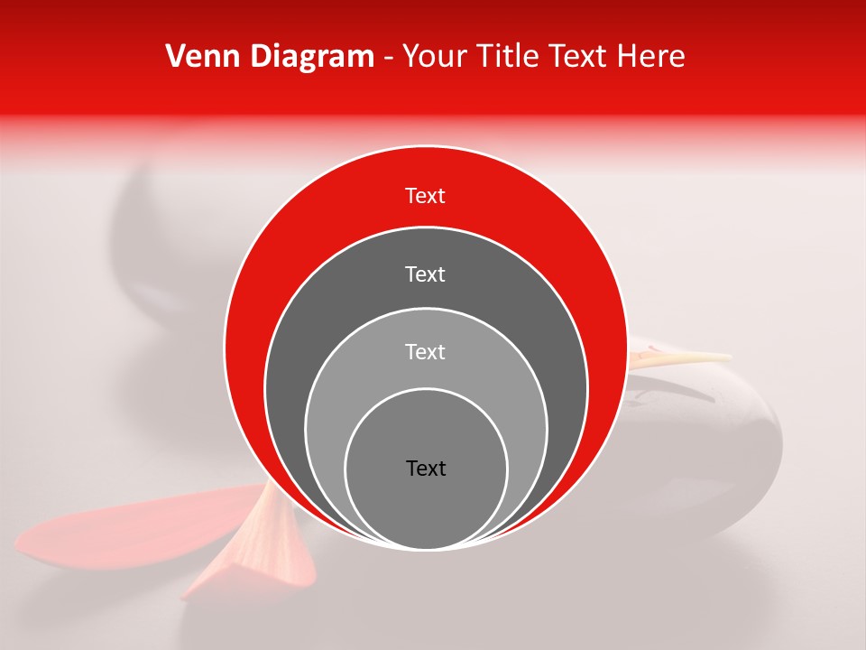 Smooth East Red PowerPoint Template