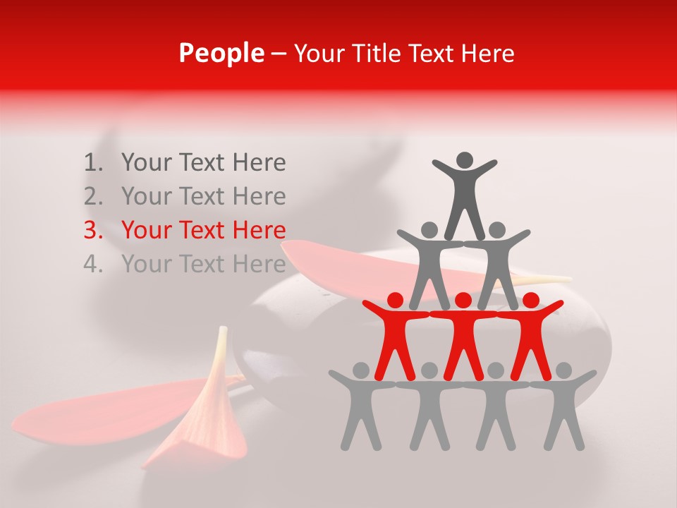 Smooth East Red PowerPoint Template