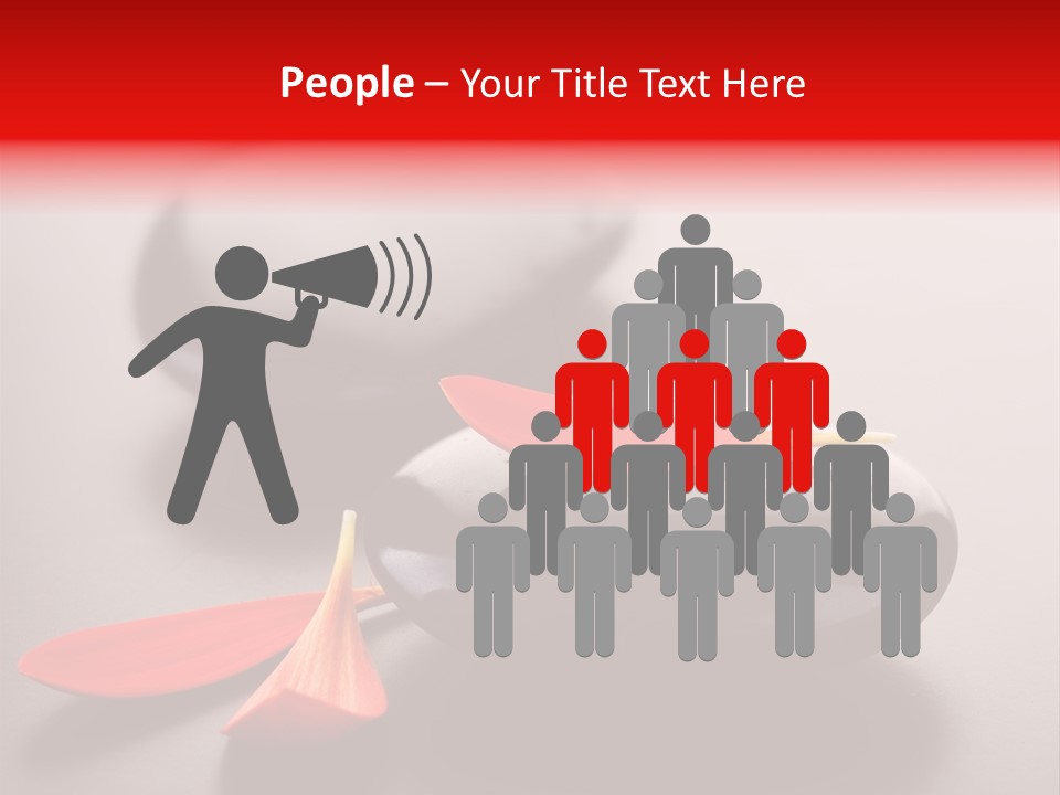 Smooth East Red PowerPoint Template