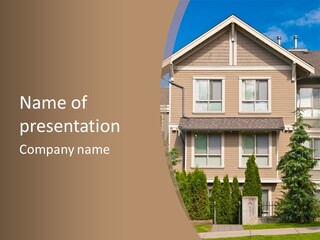 Style House Class PowerPoint Template