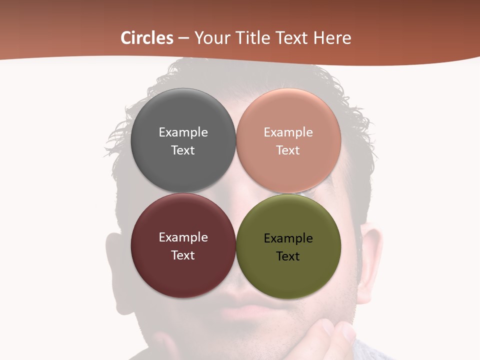 Portrait His Business PowerPoint Template