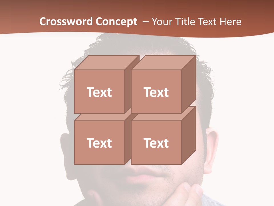 Portrait His Business PowerPoint Template