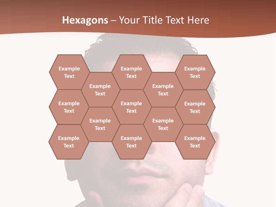 Portrait His Business PowerPoint Template