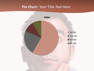 Portrait His Business PowerPoint Template