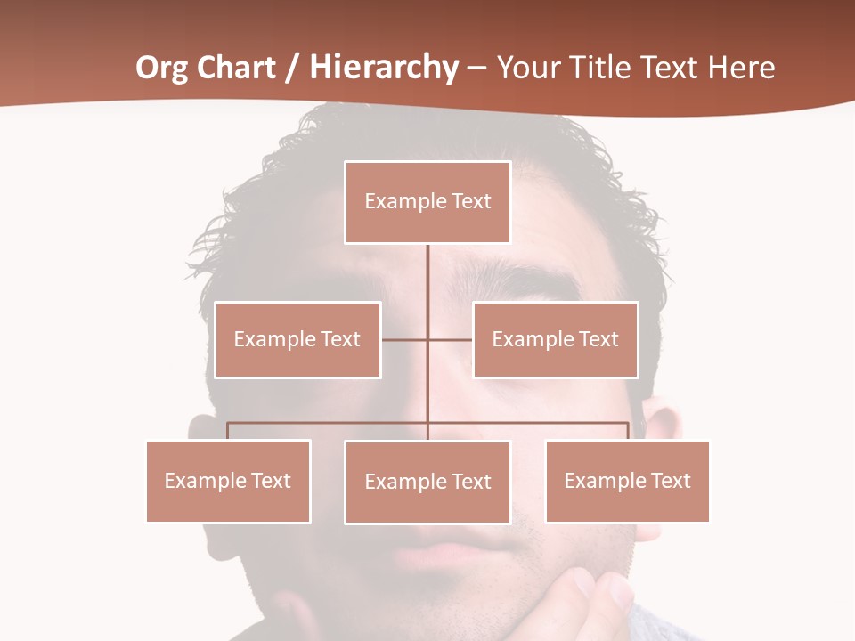 Portrait His Business PowerPoint Template