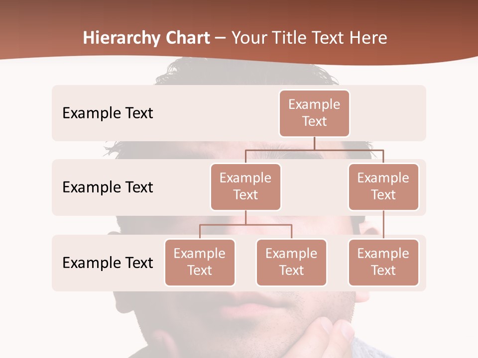 Portrait His Business PowerPoint Template