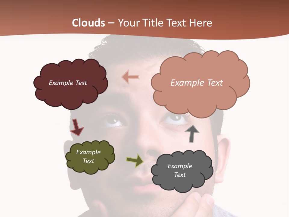 Portrait His Business PowerPoint Template