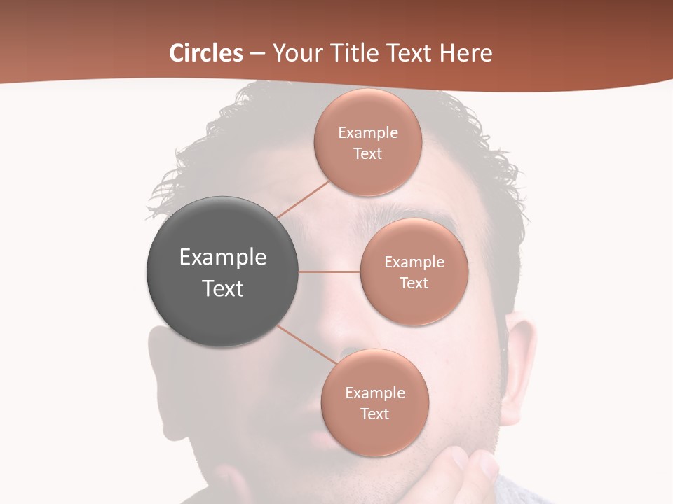 Portrait His Business PowerPoint Template