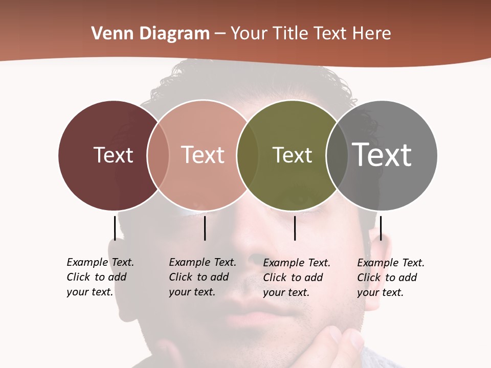 Portrait His Business PowerPoint Template