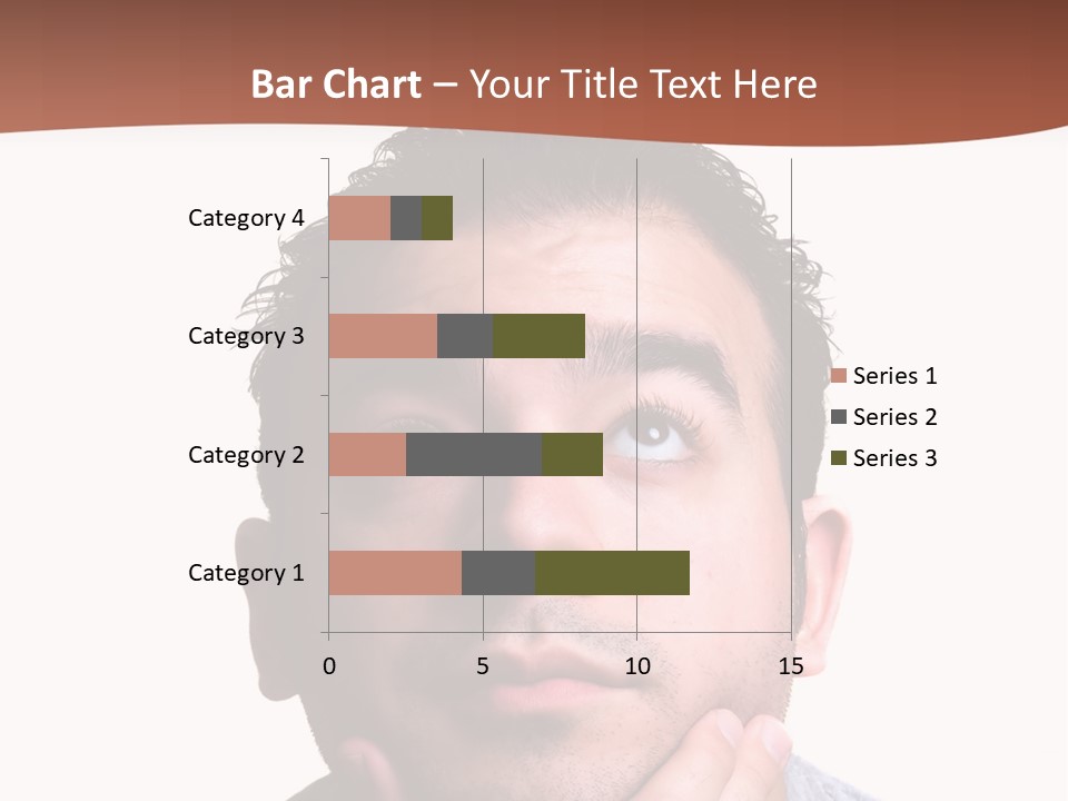 Portrait His Business PowerPoint Template