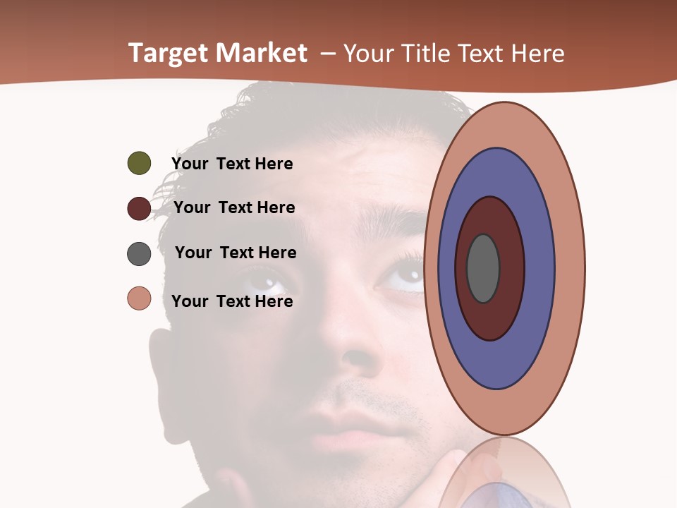 Portrait His Business PowerPoint Template