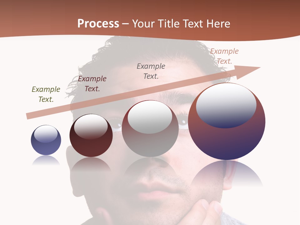 Portrait His Business PowerPoint Template