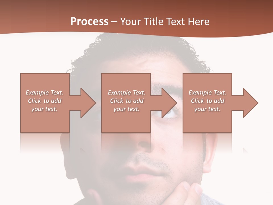 Portrait His Business PowerPoint Template