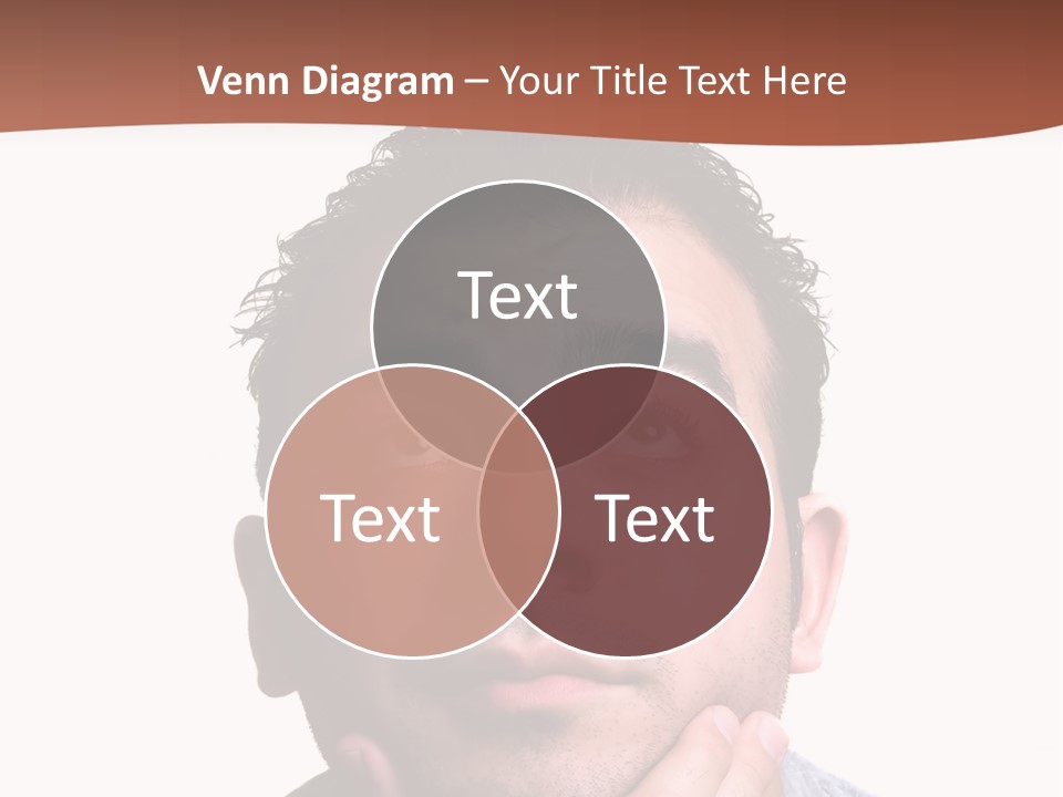 Portrait His Business PowerPoint Template