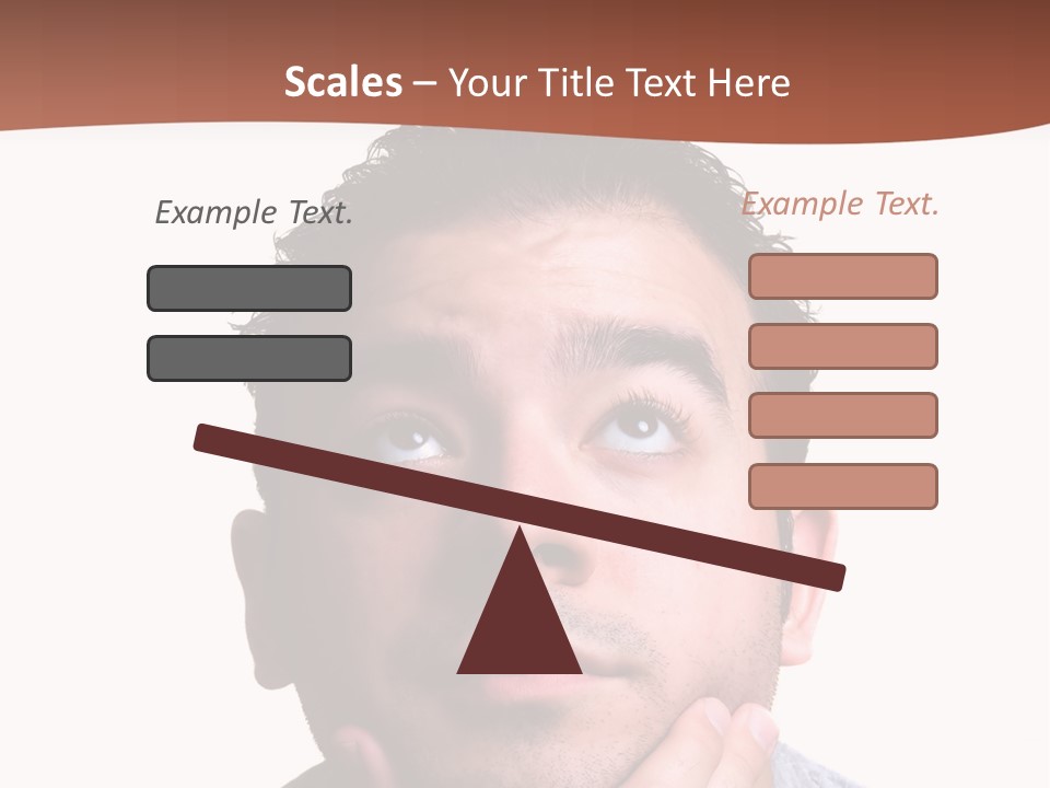 Portrait His Business PowerPoint Template