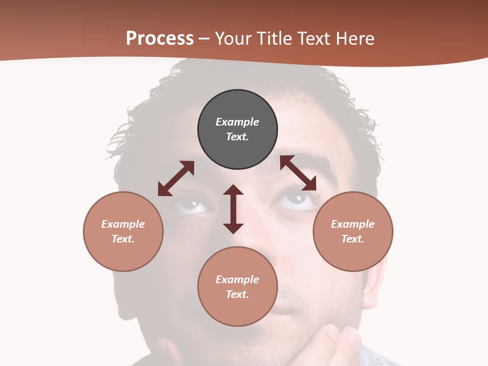 Portrait His Business PowerPoint Template