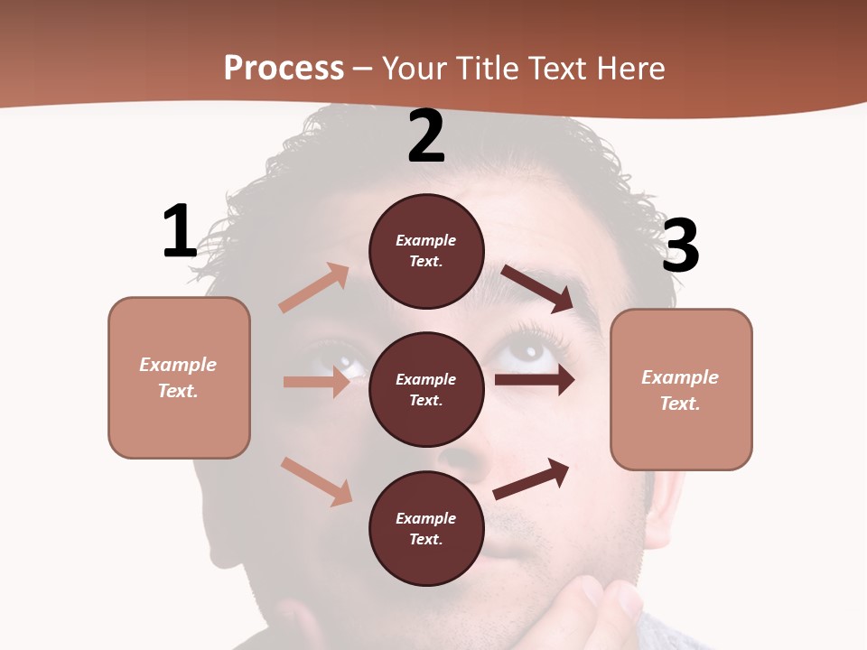 Portrait His Business PowerPoint Template